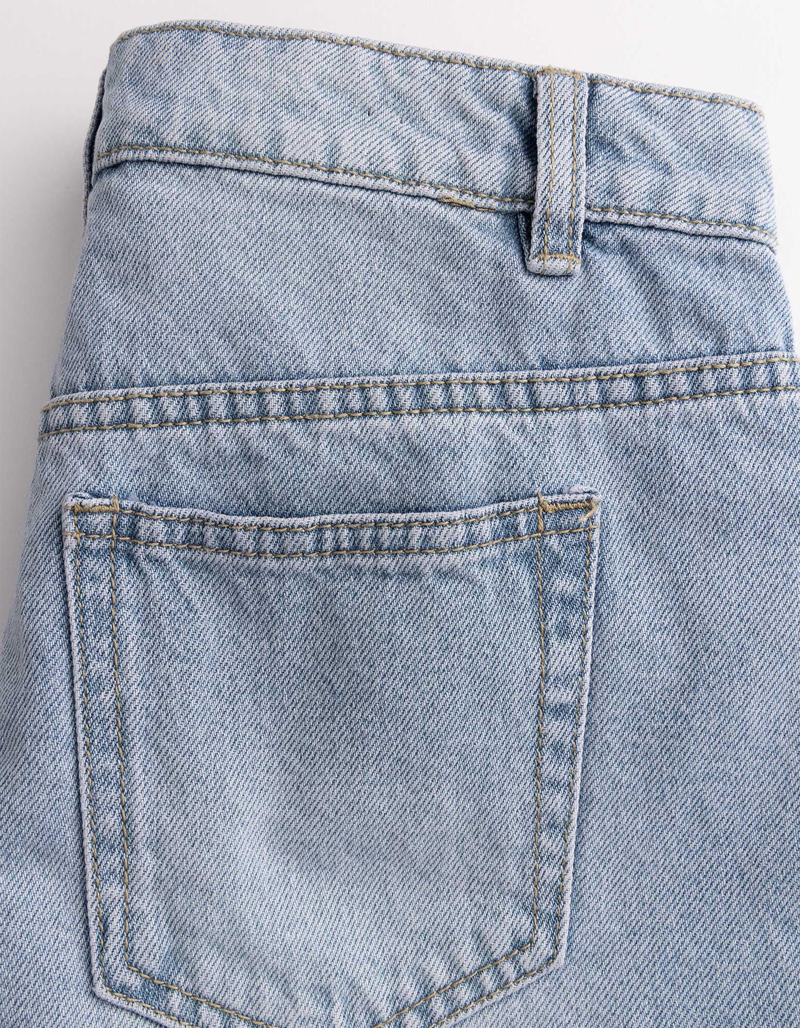 Jeansshorts - Denim - hellblau