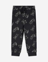 Súprava mikiny a nohavíc - Celoplošná potlač - tmavoseda