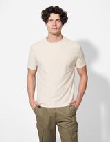 T-Shirt - Baumwolle - weiß