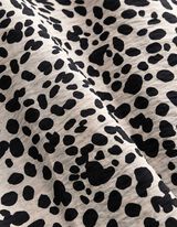 Rock - Allover-Print - Beige