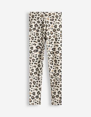 Legging - Elsz&oacute;rt nyomott minta - b&eacute;zs