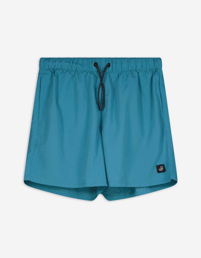 Badehose - einfarbig - blau