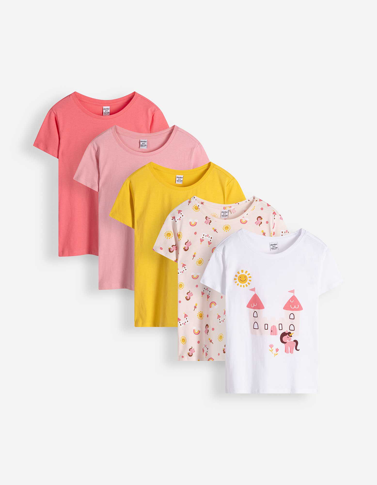 T-Shirt - 5er-Pack