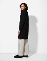 Kabát - Gyapjú megjelenés - fekete