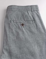 Chinoshorts - Meliert - gr&uuml;n