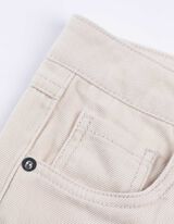 hlače z velikimi žepi - Twill - bez
