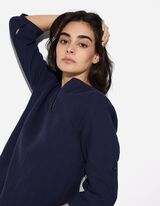 Bluse - einfarbig - dunkelblau