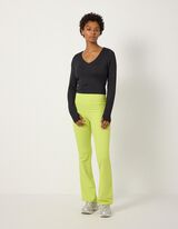 Langarmshirt - Herausnehmbare Cups - Schwarz