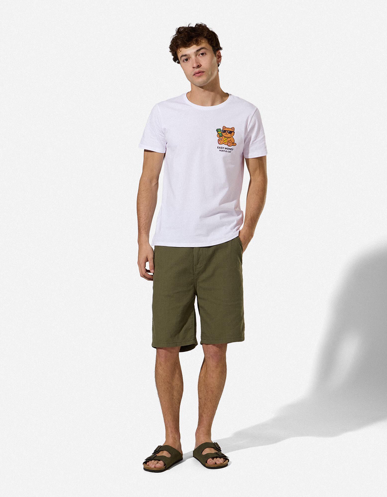 T-shirt - Print - wit