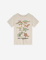 T-shirt - nadruk - bez
