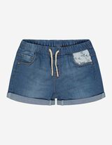 Mädchen Shorts - Häkelspitze   