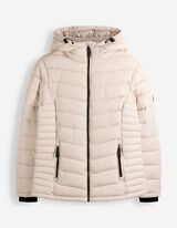 Steppjacke - Wasserabweisend - Beige