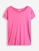 T-Shirt - Viskose-Mix - pink