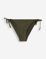 Badehose - Metallic-Details - Khaki