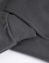 Felpa con cappuccio - Oversized Fit - grigio scuro