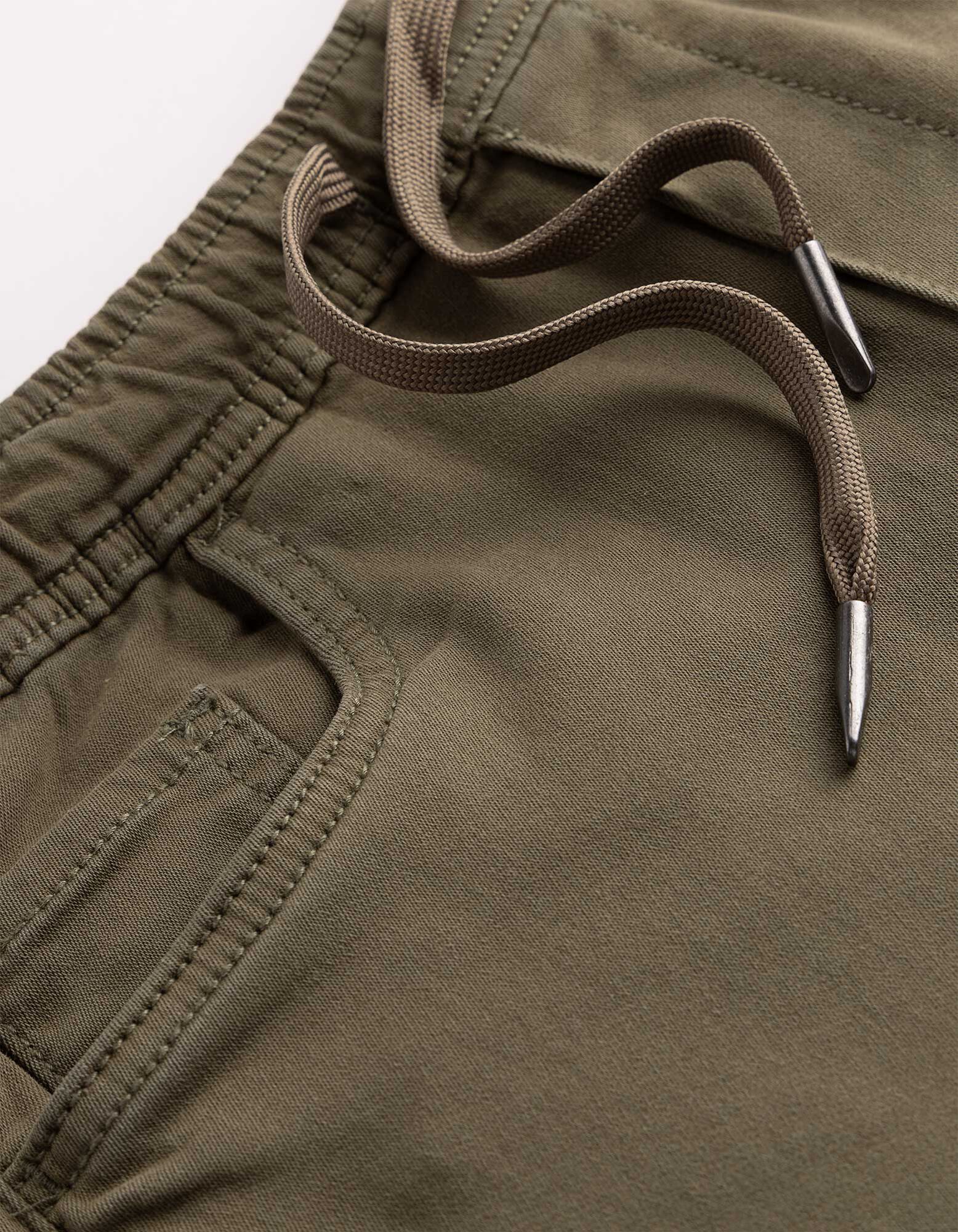 Bermudy  - Pod&iacute;l streče - tmave zelena