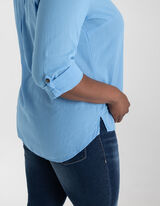 Ko&scaron;ulja - Rukavi sa fiksnim manžetnama - svetlo-plava