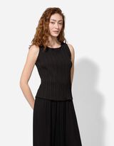 Trumpa palaidinė - juodas