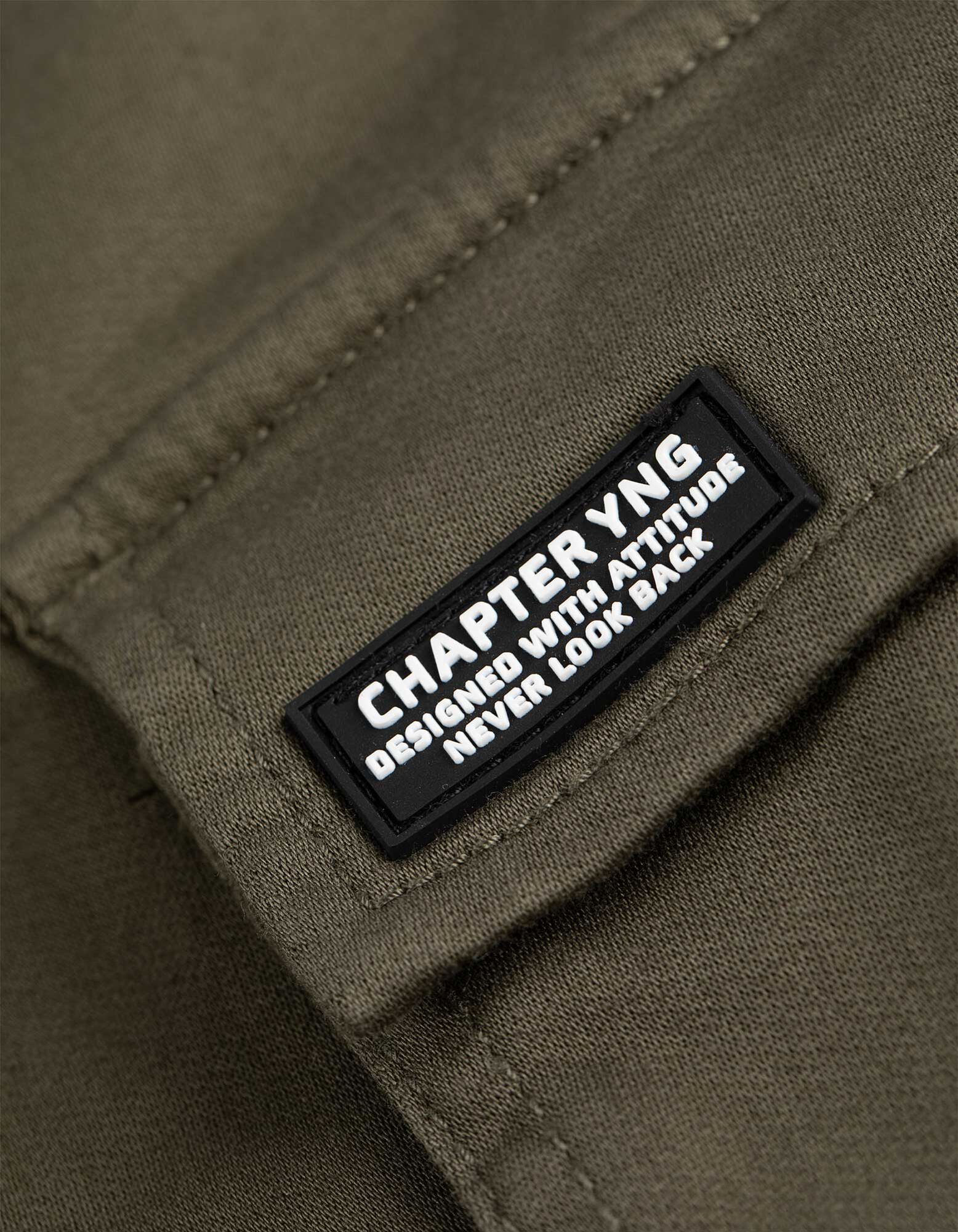Cargo broek - Relaxed fit - Kaki