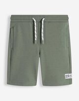 Shorts - Elastischer Bund - dunkelgr&uuml;n