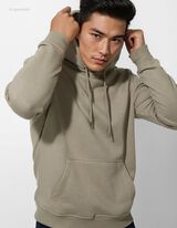 Pulover s kapuco - Mešanica bombaža - svetlo zelena