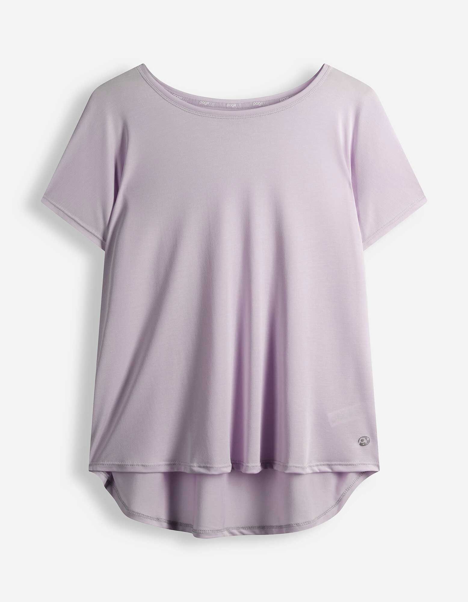 T-shirt - Ademend - Lichtpaars