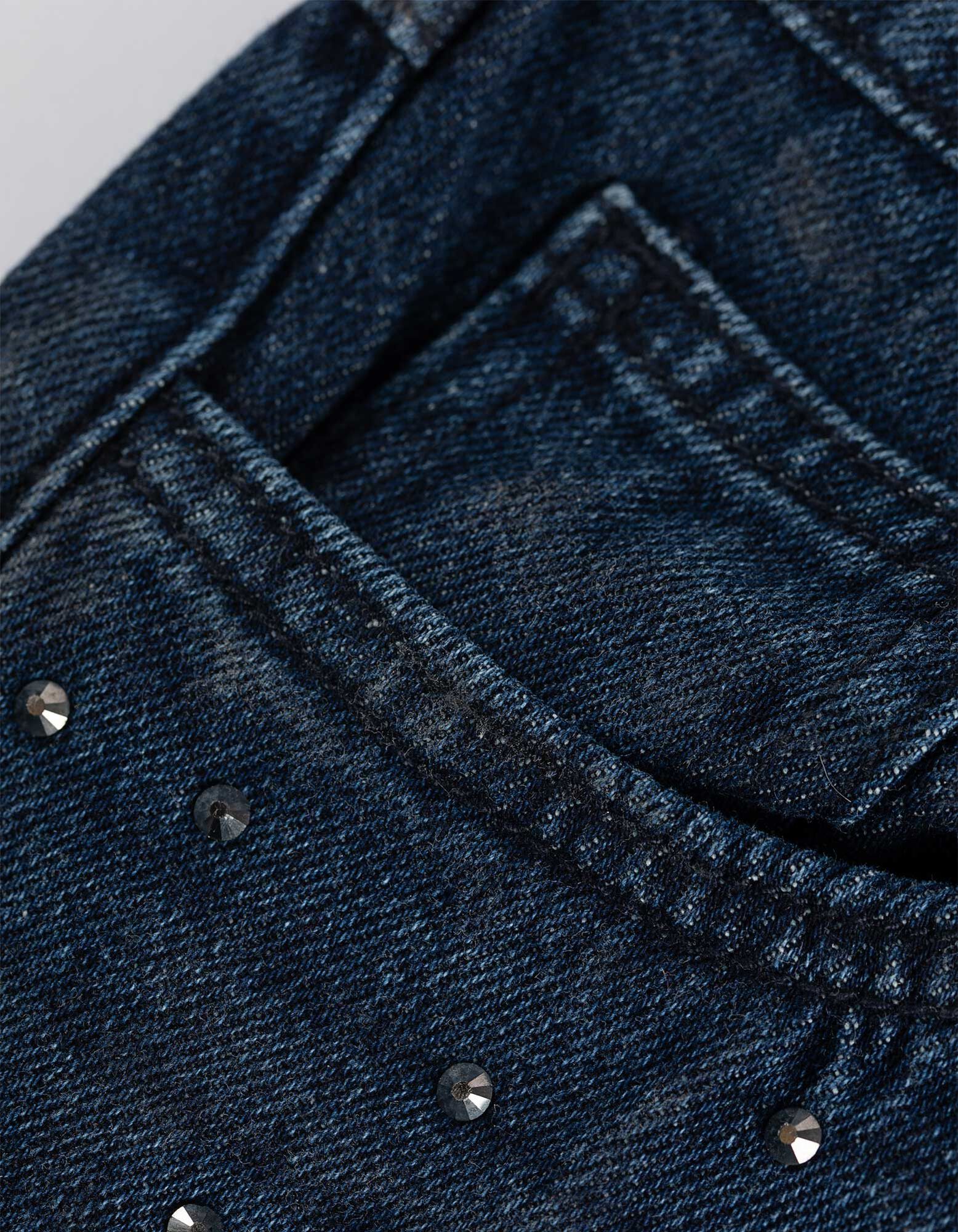 Jeans - Straight fit - Donkerblauw