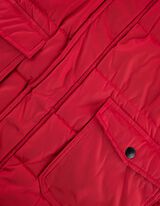 Zimska jakna - Uklonjivo ve&scaron;tačko krzno - tamno-crvena