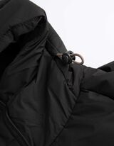 Kab&aacute;t - Skryt&yacute; zips - cierna