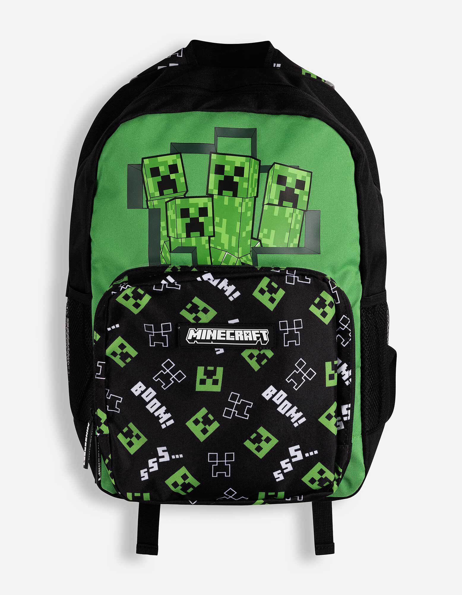 Rucksack - Minecraft - Gr&uuml;n