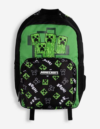 Rucksack - Minecraft - Gr&uuml;n