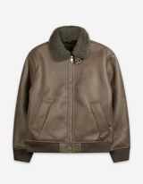 Bikerjack - Rond kraagje - lichtbruin