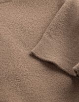 Pullover - Feinstrick - braun