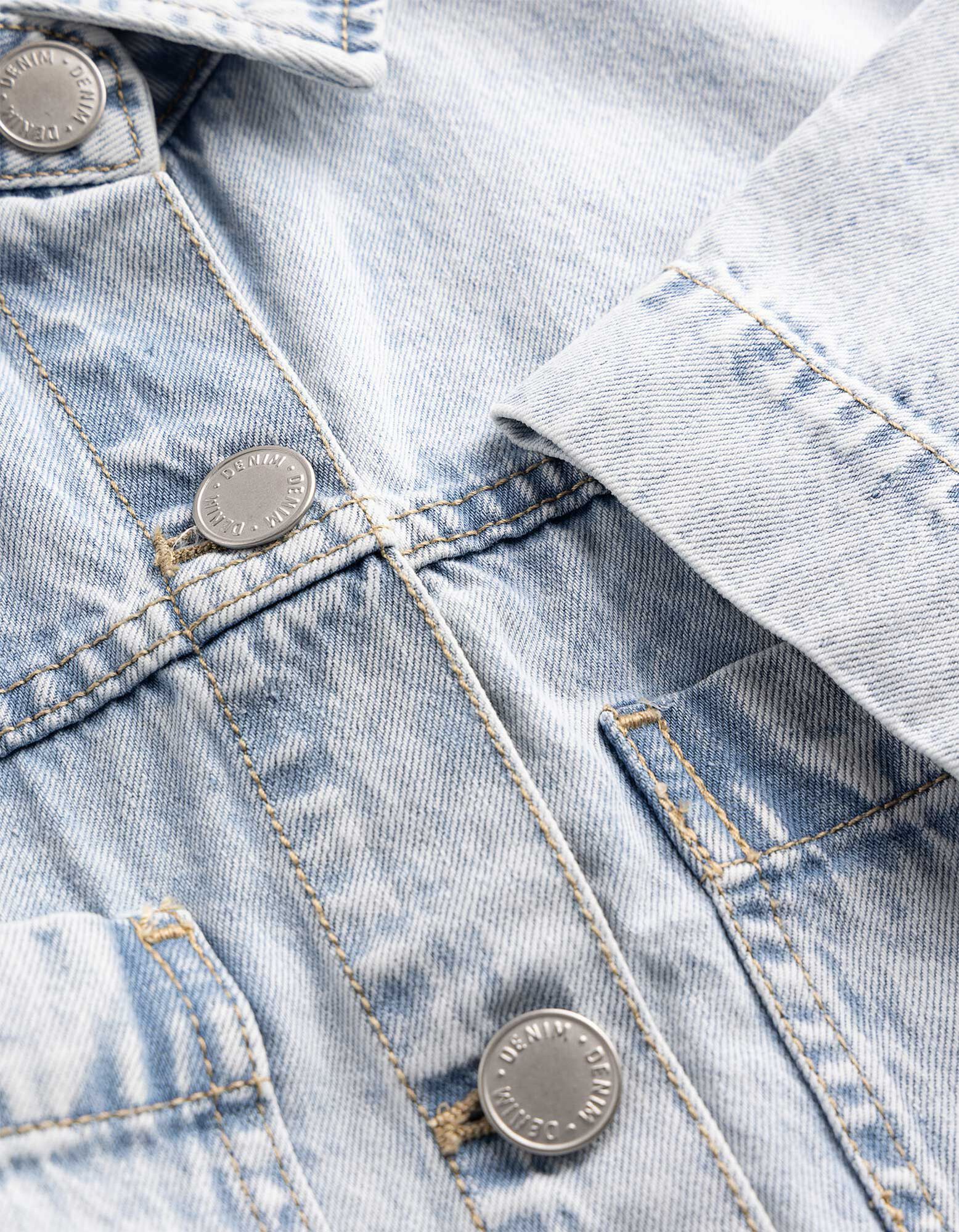 Chemise en jean - denim bleu clair - bleu clair