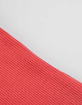 Majica na bretele - Volani - svetlo-crvena