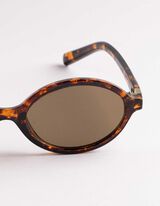 Sonnenbrille - hellbraun