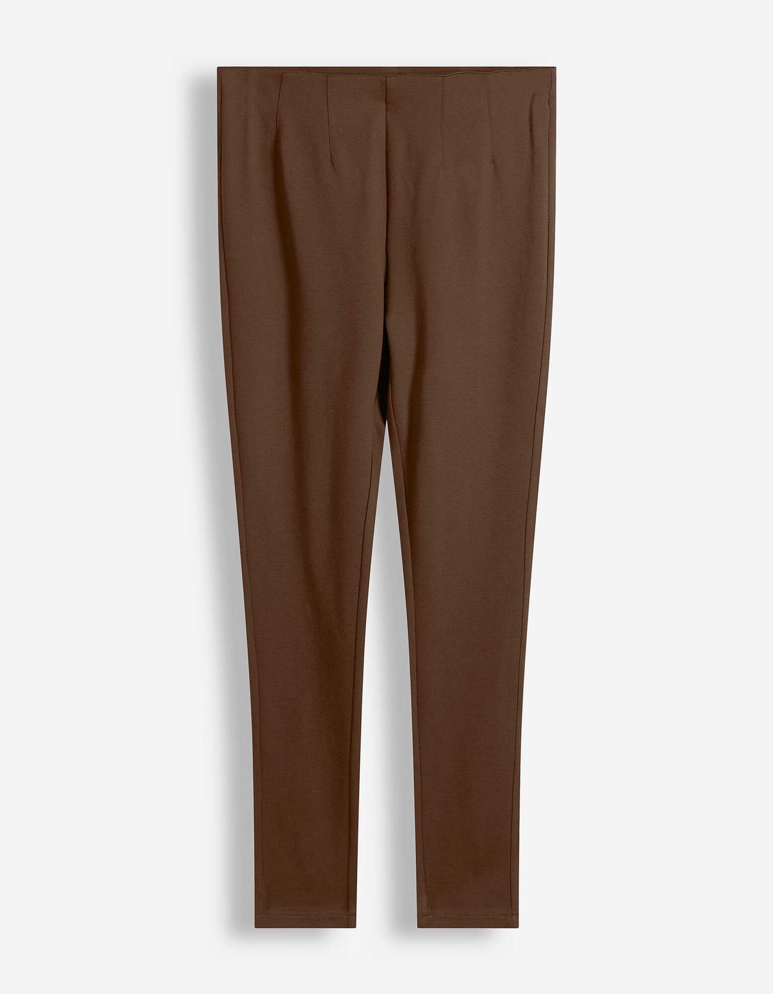 Leggings - Slim Fit - Braun