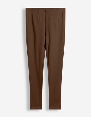 Leggings - Slim Fit - Braun