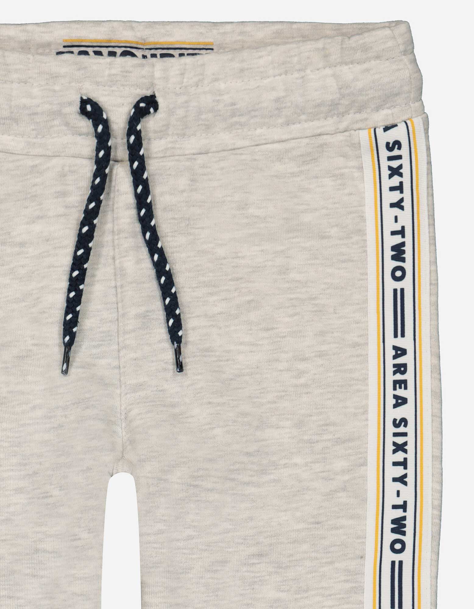 Pantalon de jogging - Rayures contrastantes - Gris clair