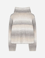 Maglione - Collo dolcevita - beige