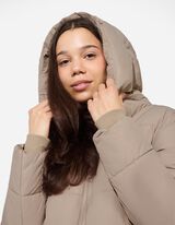 Gewatteerde jas - Waterafstotend - beige