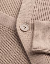 Cardigan - Knopfleiste - Beige