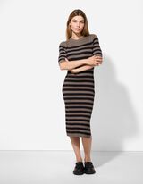 Kleid - Viskose-Anteil - dunkelgrau