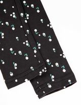 Leggings - Imprimeu allover - Gri inchis