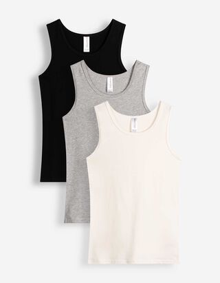Tanktop - 3er-Pack