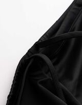 Badehose - Print - schwarz