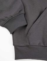 Hoodie - Kap - donkergrijs