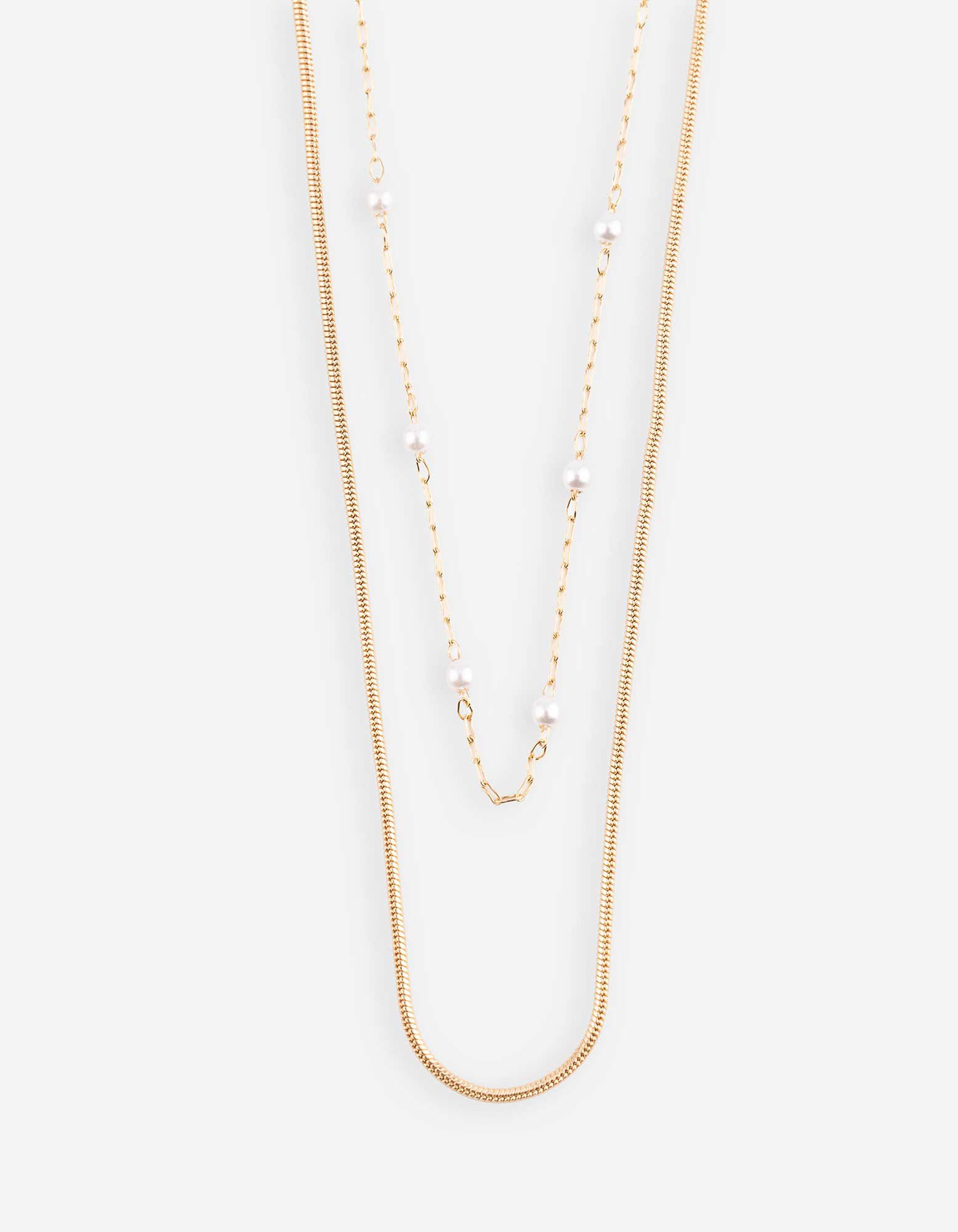 Kette - 2er-Pack - Goldfarben