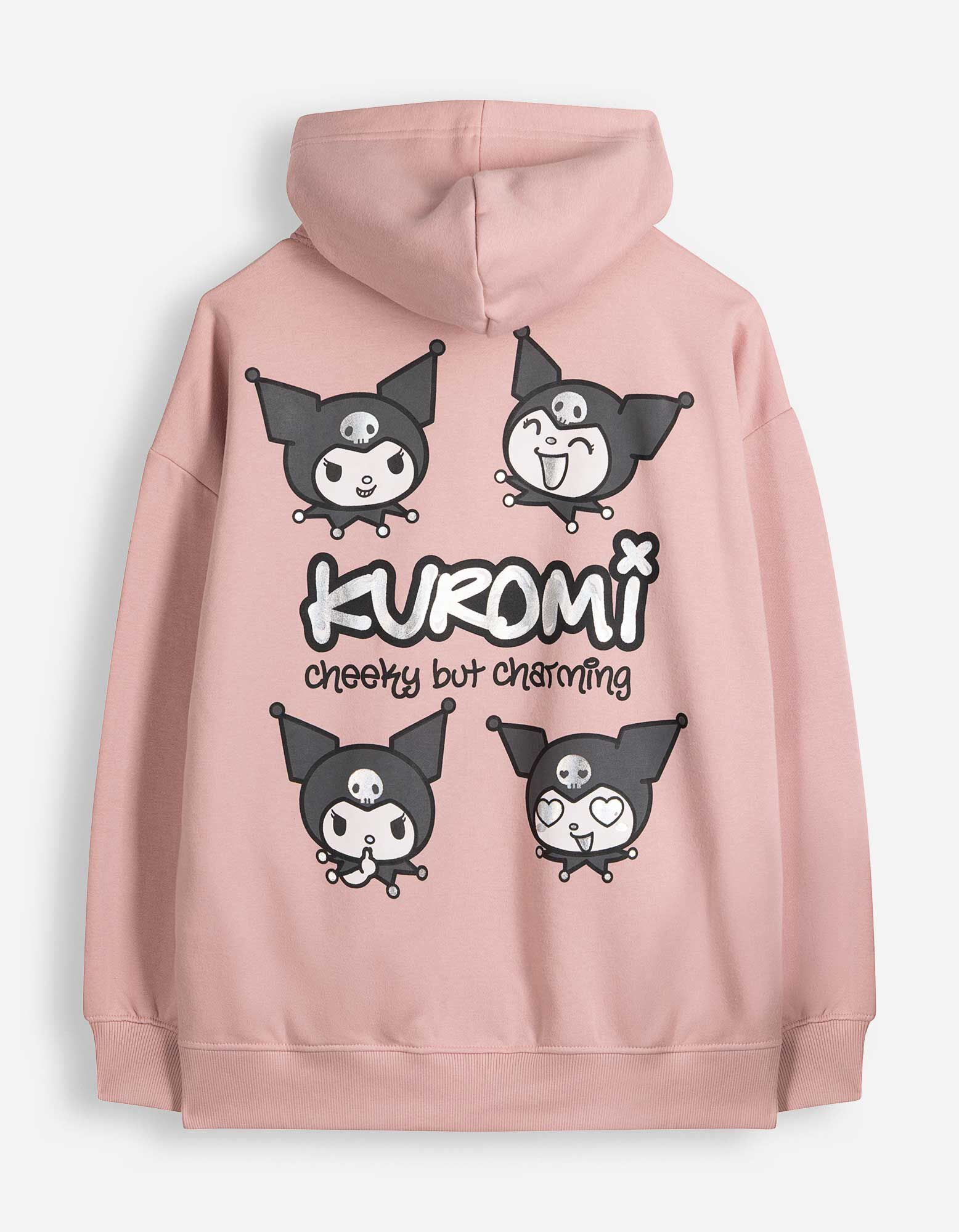 Hoodie - Kuromi - Rosa