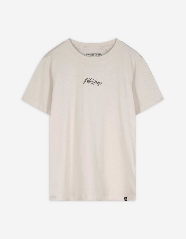 T-Shirt - Print - beige